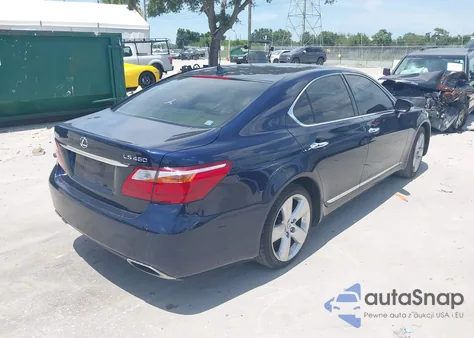 2010 Lexus Ls 460 z USA, uszkodzony, nr VIN JTHBL5EF2A5096629